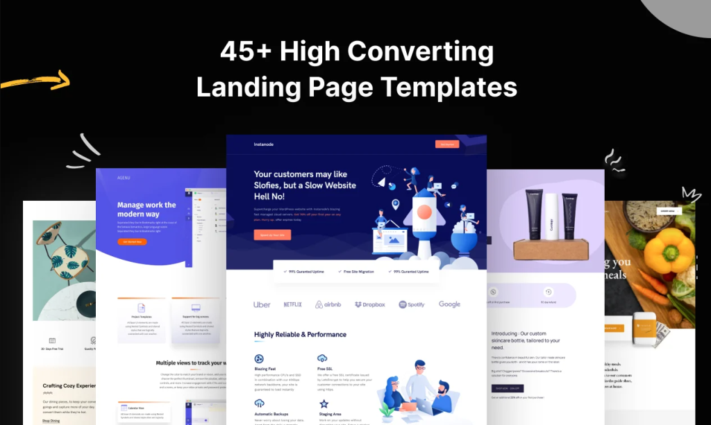 Swipe Pages Templates